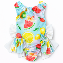 Load image into Gallery viewer, NEW SS26 Fruit Swimming Costume TURQUOISE