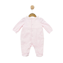 Load image into Gallery viewer, NEW SS24 Mintini Pink Smocked Babygrow MB5651