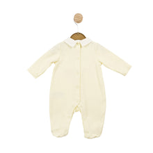 Load image into Gallery viewer, NEW SS24 Mintini Lemon Smocked Babygrow MB5744