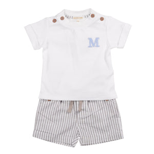 NEW SS25 Mintini Shorts Set white/sage MB6315