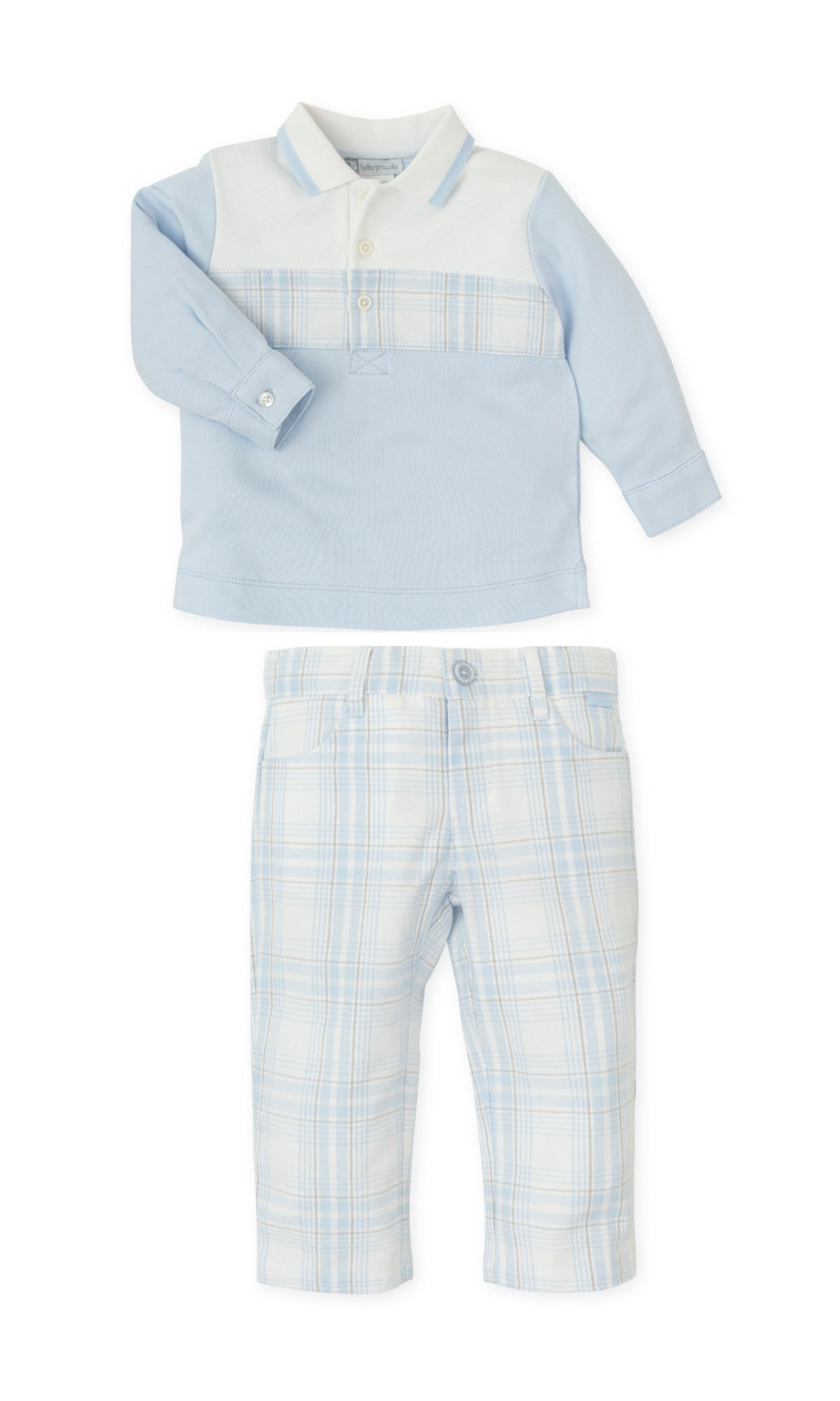 NEW AW24 Tutto Piccolo Boys Checked Outfit 8811/8110