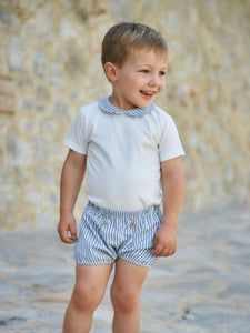 NEW SS24 Rapife Blue Striped Jam Pants Outfit 5278/5279 colour 32