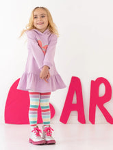 Load image into Gallery viewer, NEW AW24 Agatha Ruiz De La Prada Girls Dress and Tights 9227 LILAC