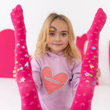 Load image into Gallery viewer, NEW AW24 Agatha Ruiz De La Prada Girls Dress and Tights 9227 LILAC