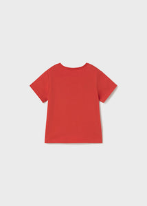 NEW SS25 Mayoral Boys t shirt 1060 Red