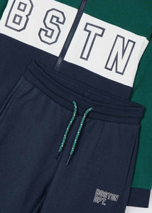 NEW AW24 Mayoral Boys Tracksuit 4876 Alpine Green/60