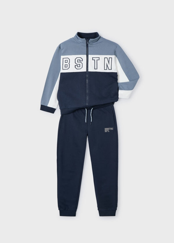 NEW AW24 Mayoral Boys Tracksuit 4876 Cloud/61