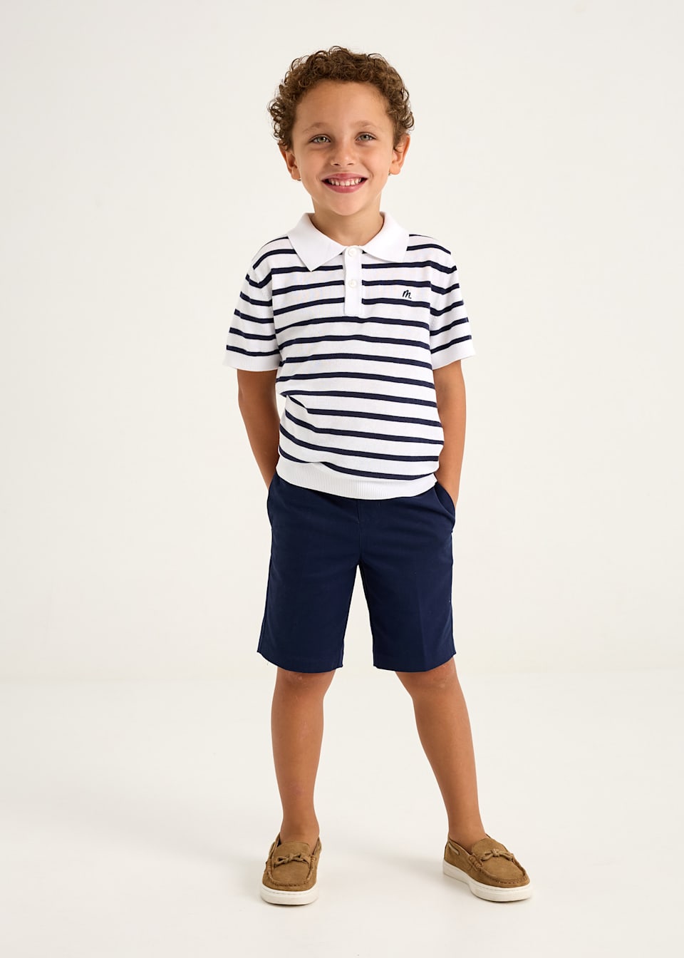 NEW SS25 Mayoral Boys Shorts Set 3104/204 Striped