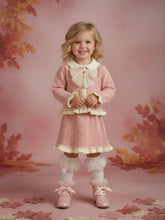 Load image into Gallery viewer, NEW AW26 Girls Beau Kid Knitted Skirt Set 772245 DUSKY PINK
