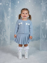Load image into Gallery viewer, NEW AW26 Girls Beau Kid Knitted Skirt Set 238603 BLUE