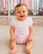 Load image into Gallery viewer, NEW SS26 Blues Baby Frilly Romper BB2285 Pink
