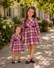 Load image into Gallery viewer, PRE ORDER - NEW AW26 Mayoral Girls Plaid Dress 4923 RED/43