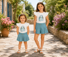 Load image into Gallery viewer, NEW SS26 Mayoral Girls Shorts Set 3002/3220 Mint 52/43