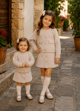 Load image into Gallery viewer, PRE ORDER - NEW AW26 Mayoral Girls Knit Skirt Set 4935 BEIGE/32