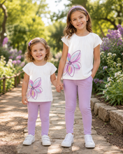Load image into Gallery viewer, NEW SS26 Mayoral Girls Leggings Set 3723 Lilac/22