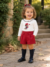 Load image into Gallery viewer, PRE ORDER - NEW AW26 Mayoral Girls Shorts Set 2090/2202 RED/77/35