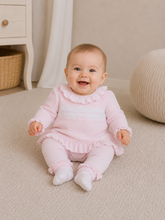 Load image into Gallery viewer, NEW AW26 Blues Baby Smocked Leggings Set BB3208 PINK