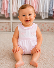 Load image into Gallery viewer, NEW SS26 Blues Baby Smocked Romper BB3023 Pink