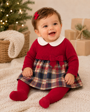 Load image into Gallery viewer, PRE ORDER - NEW AW26 Mayoral Baby Tartan Dress 2801 RED/11