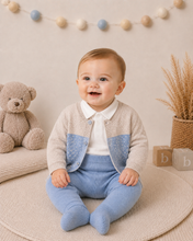 Load image into Gallery viewer, PRE ORDER - NEW AW26 Mayoral Baby Boys 3 Piece Knitted Outfit 2502 BLUE/46