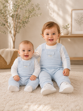 Load image into Gallery viewer, NEW AW26 Blues Baby Dungaree Outfit BB3217 BLUE