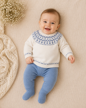 Load image into Gallery viewer, NEW AW26 Mayoral Baby Boys Knitted Outfit 2505 BLUE/68