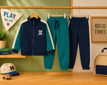 Load image into Gallery viewer, PRE ORDER - NEW AW26 Mayoral Boys 3 Piece Tracksuit 4805 GREEN/10