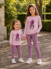 Load image into Gallery viewer, PRE ORDER - NEW AW26 Mayoral Girls Leggings Set 4027/4701 MAUVE/15/70