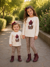 Load image into Gallery viewer, NEW AW26 Mayoral Girls Leggings Set 4027/4701 CHESTNUT/16/72