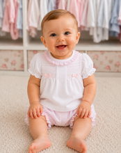 Load image into Gallery viewer, NEW SS26 Blues Baby Smocked Jam Pants Outfit BB3021 PINK