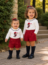 Load image into Gallery viewer, PRE ORDER - NEW AW26 Mayoral Girls Shorts Set 2090/2202 RED/77/35