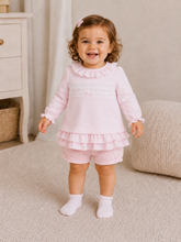 Load image into Gallery viewer, NEW AW26 Blues Baby Smocked Jam Pants Outfit BB3206 PINK