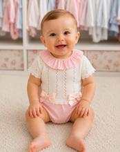 Load image into Gallery viewer, NEW SS26 Girls Knitted Gingham Jam Pants Outfit 20164