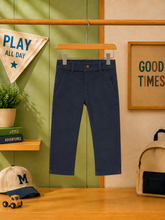 Load image into Gallery viewer, NEW AW26 Mayoral Boys Chinos 521 NAVY/36