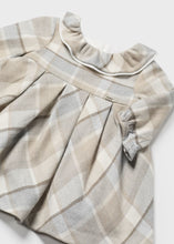 Load image into Gallery viewer, NEW AW24 Mayoral Plaid Dress 2808 Walnut/33