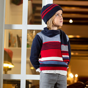 AW23 Tutto Piccolo Boys Hat and Scarf Set 7919