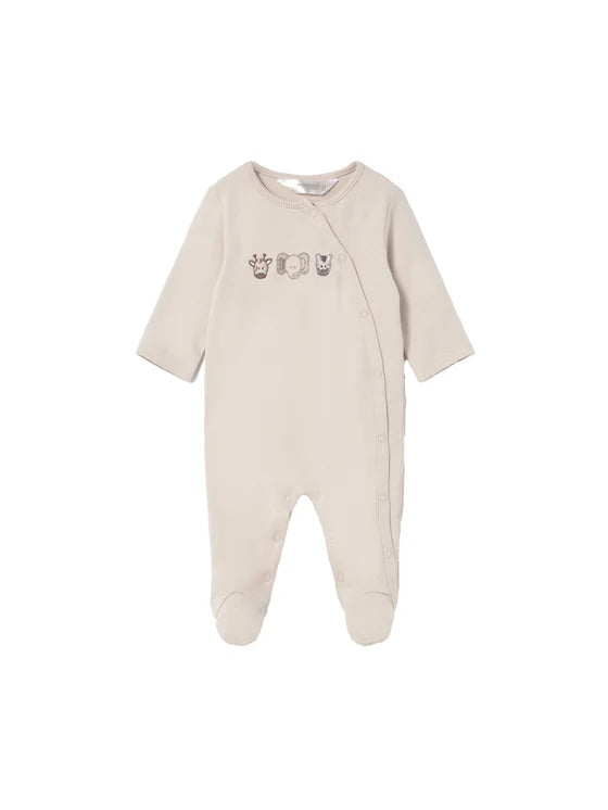 NEW AW25 Mayoral Unisex Animal Babygrow 2703 Soy 93