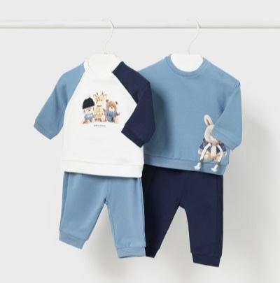 NEW AW24 Mayoral Boys 2 pack Outfit 2635 Nevada/89