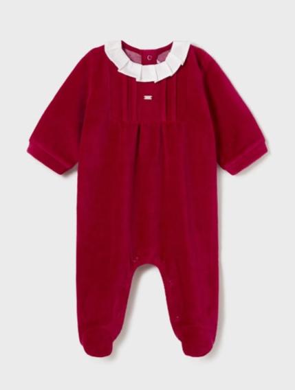 NEW AW24 Mayoral Girls Babygrow 2776 Red/53