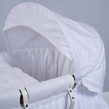 Load image into Gallery viewer, NEW SS20 Emile et Rose White Dressed Moses Basket PRE ORDER ONLY