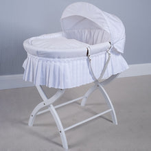 Load image into Gallery viewer, NEW SS20 Emile et Rose White Dressed Moses Basket PRE ORDER ONLY